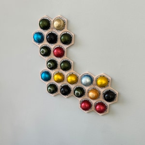 Honeycomb Nespresso Vertuo Pod Holder for Wall