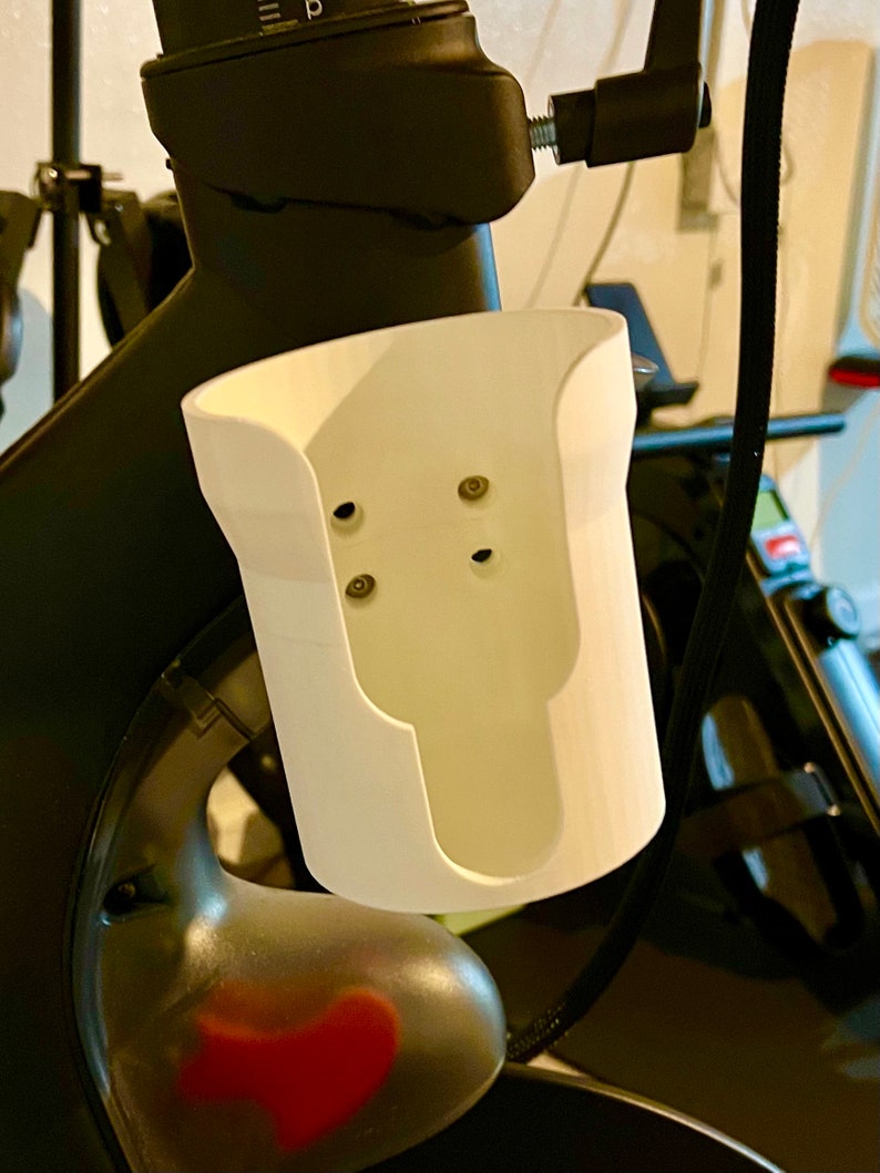 Peloton Bike Cup Holder Upgrade Securely Holds Larger Bottles and