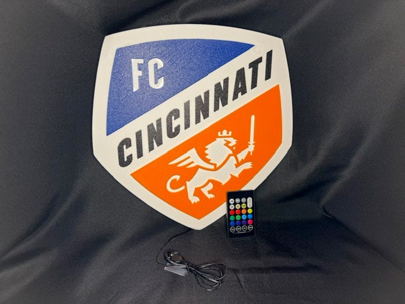 FCC Cincinnati LED Sign Etsy
