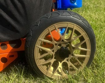 BBS Style Zuca Disc Golf Cart Wheels - 12mm Axle (Pair)