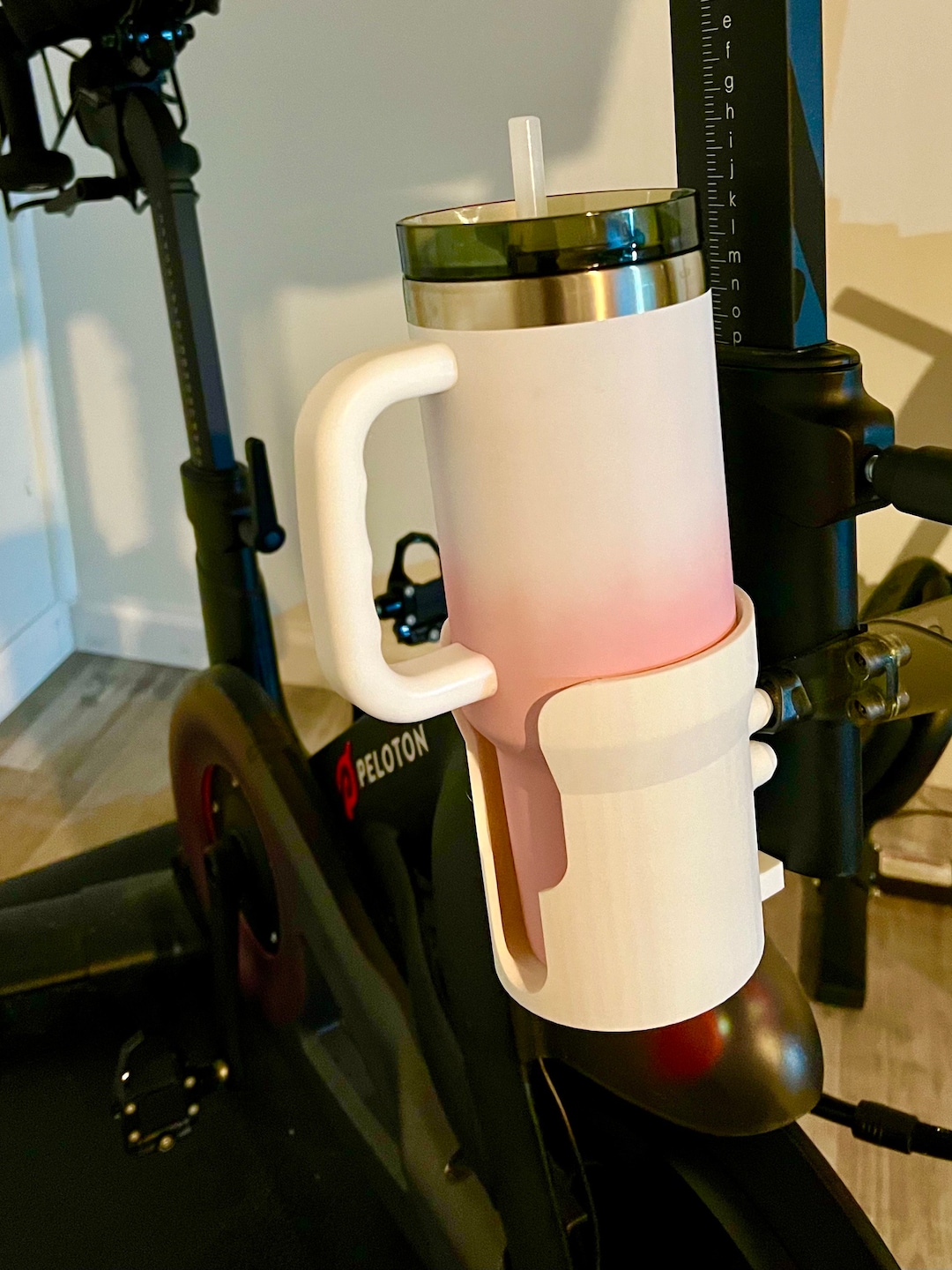 Peloton Bike Cup Holder Upgrade Securely Holds Larger Bottles and