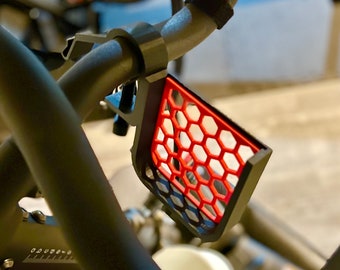 Exercise Bike Phone Holder - Peloton Inspired - Two Designs: With Glasses & Ring Holder or Side Tray