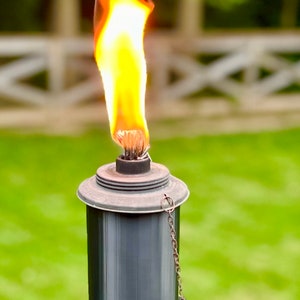 Fence Post Tiki Torch Holder - Durable ABS Plastic for 3 Inch Posts