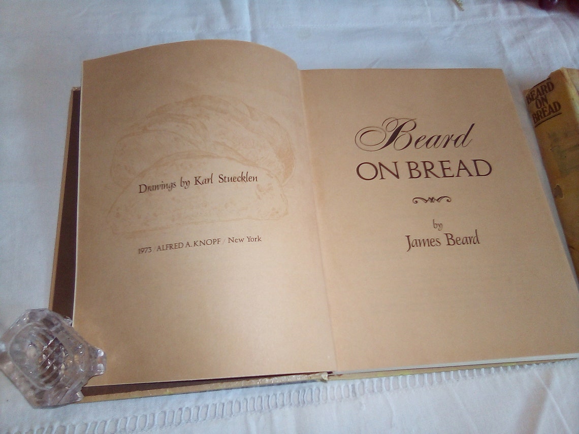 Beard On Bread James Beard 1973 First Edition Etsy