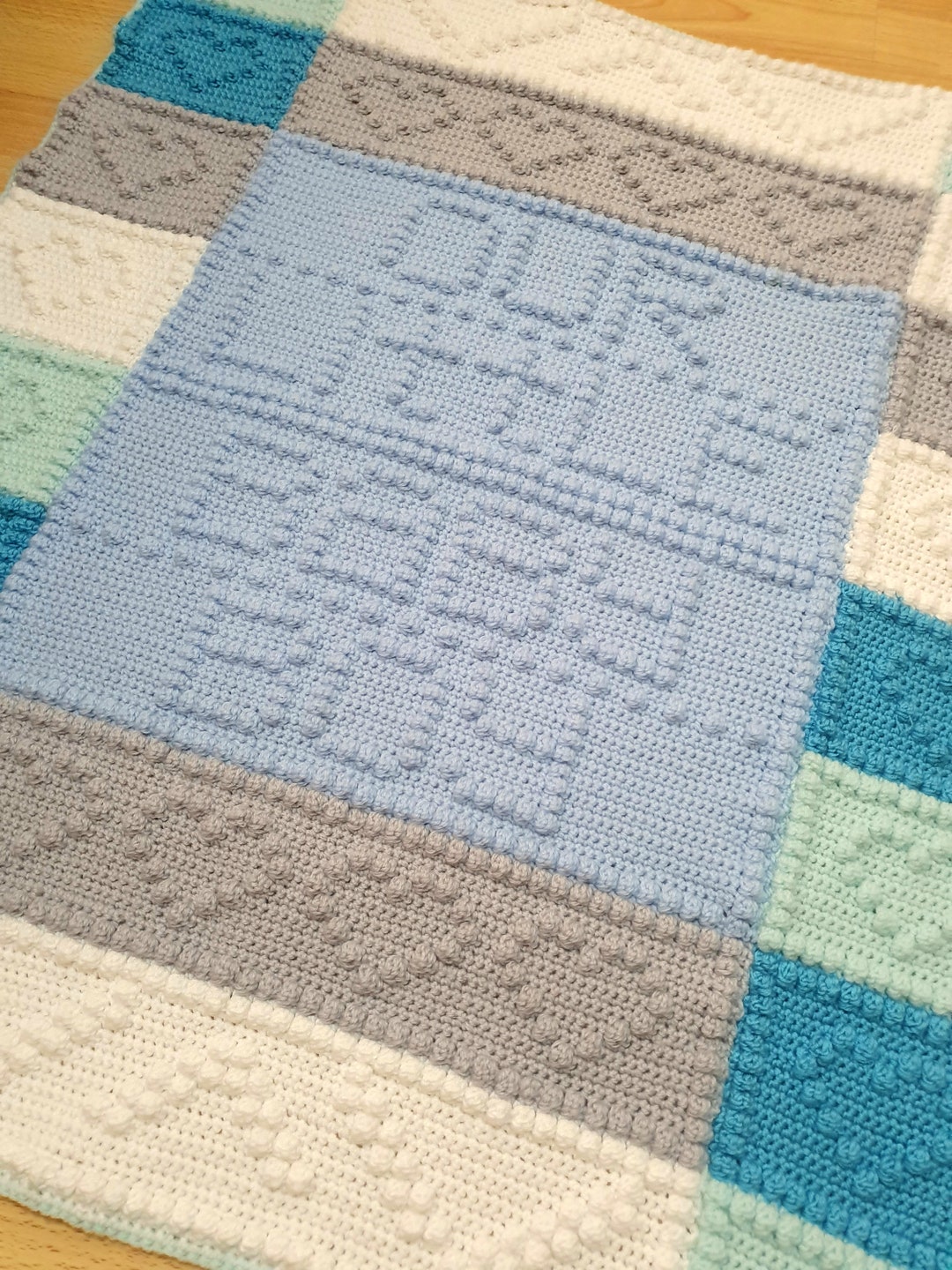 Crochet Baby Blanket Baby Boy