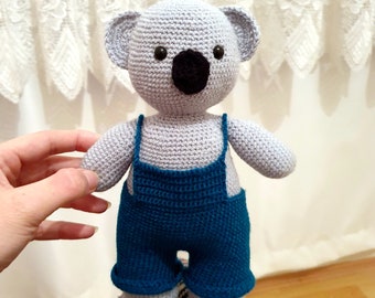 Crochet koala pdf pattern.