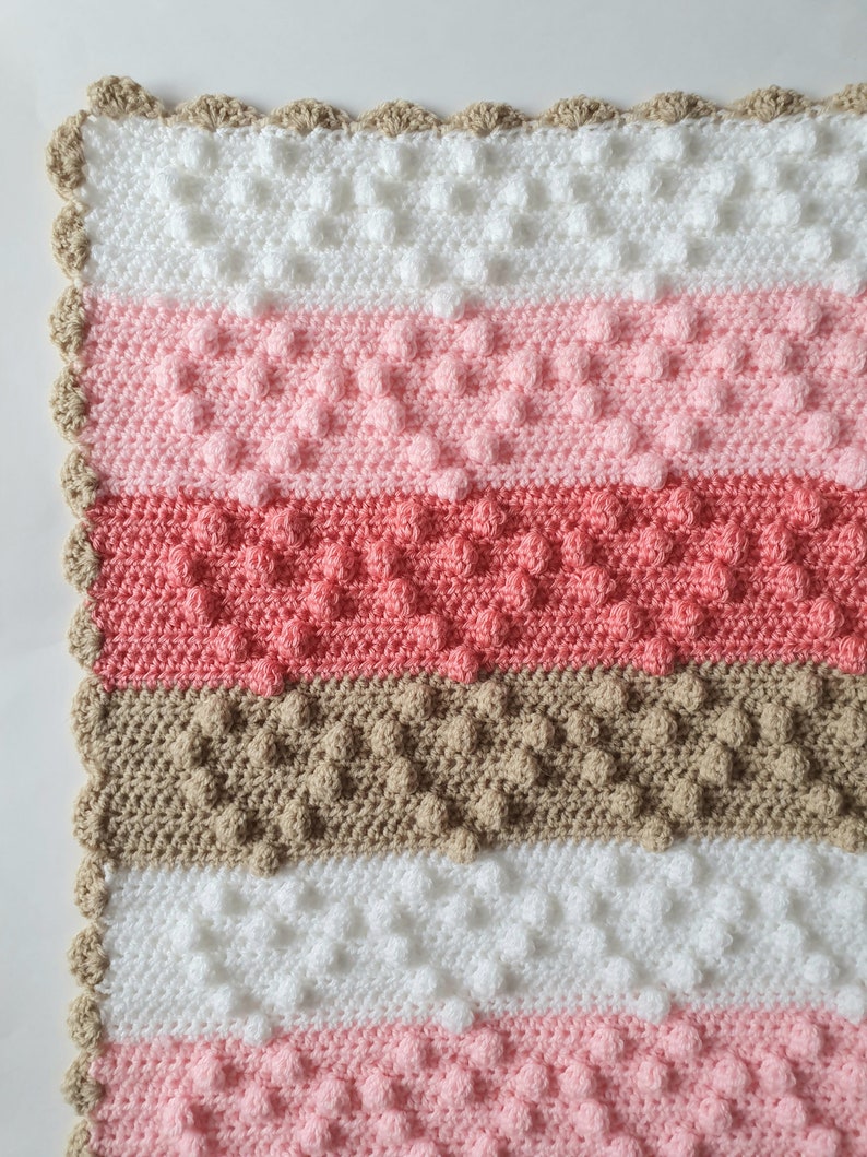 Crochet Baby Blanket Pattern Pdf Etsy