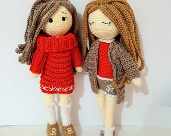 Crochet doll pattern bundle