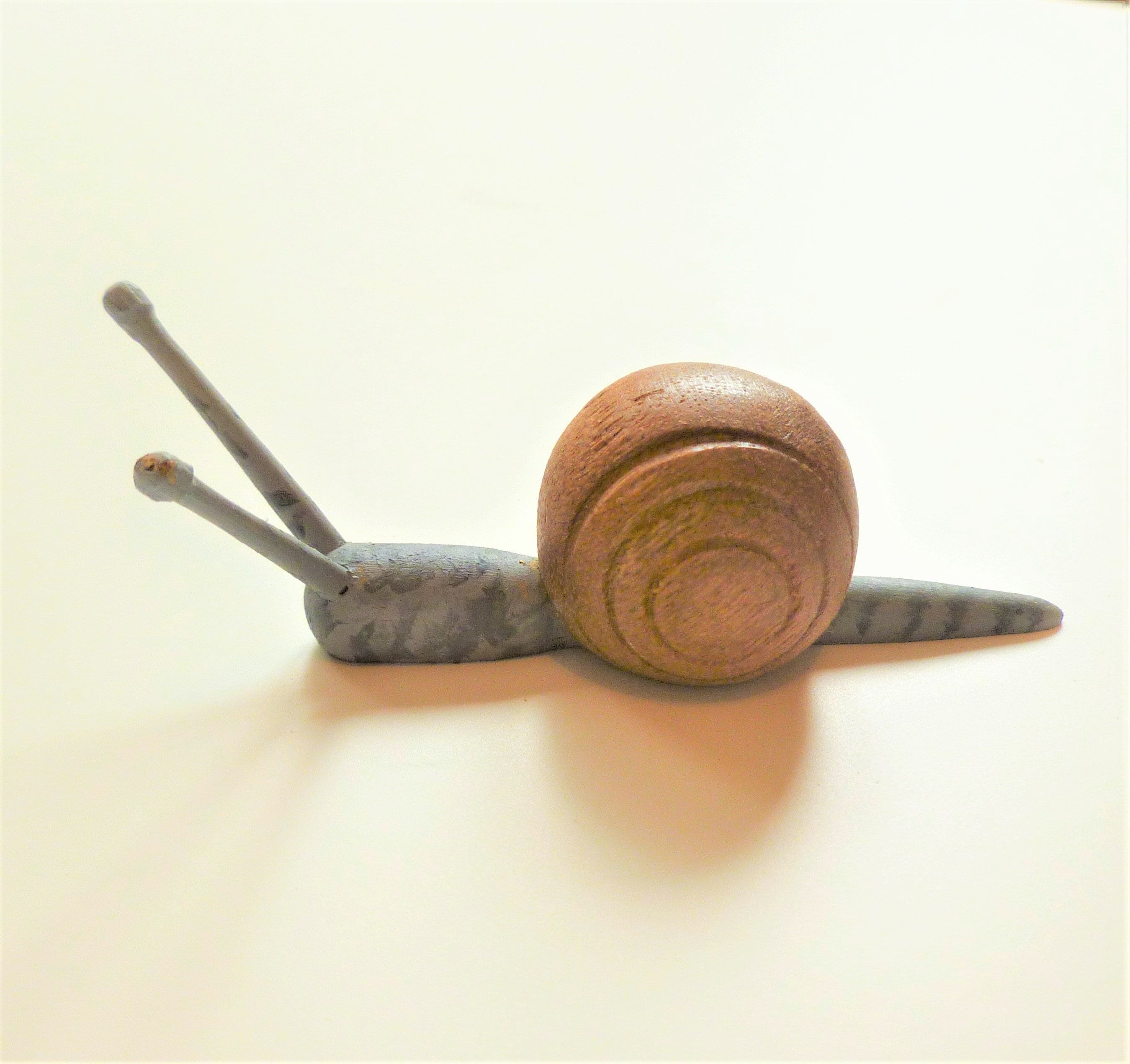 Wooden Snails lathe turned novelty snails Etsy