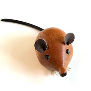 Mice. wooden mice lathe turned