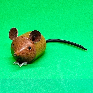 ratones pequeños ratones de madera