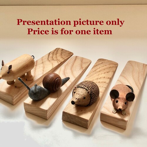 Dog Tail Door Stop Wedge Ornament Opener Heavy Traditional Etsy