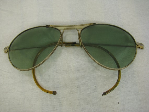 1930's Sterling Silver Aviator Sunglasses
