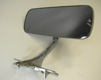 Vintage 1960's Rear View Mirror w/ Mounting Bracket # 4648652 for Chevy, Buick and Pontiac