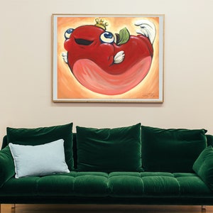 Troupple King - by Kaitlin Flury - Reproduction Fine Art Print
