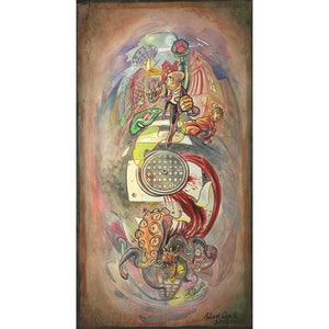 As The World Turns - By Adam Clark (2013) - Reproduction Fine Art Print