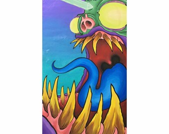 Possessed Monster - By Chris Hale - Reproduction Print