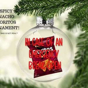 Spicy Nacho Doritos Ornament