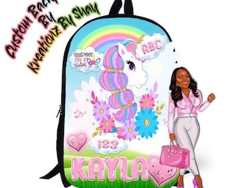 Personalized Backpack Unicorn Backpack
