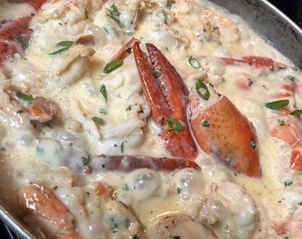 Seafood Scampi Recipe