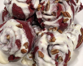 Red Velvet Cinnabons Recipe