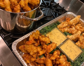 Beer Battered Lobster Lollipops Recipe