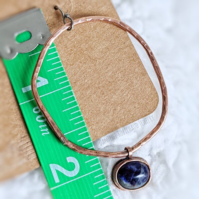 Large Copper Hoops Copper Hoops Copper Earrings Hammered Etsy