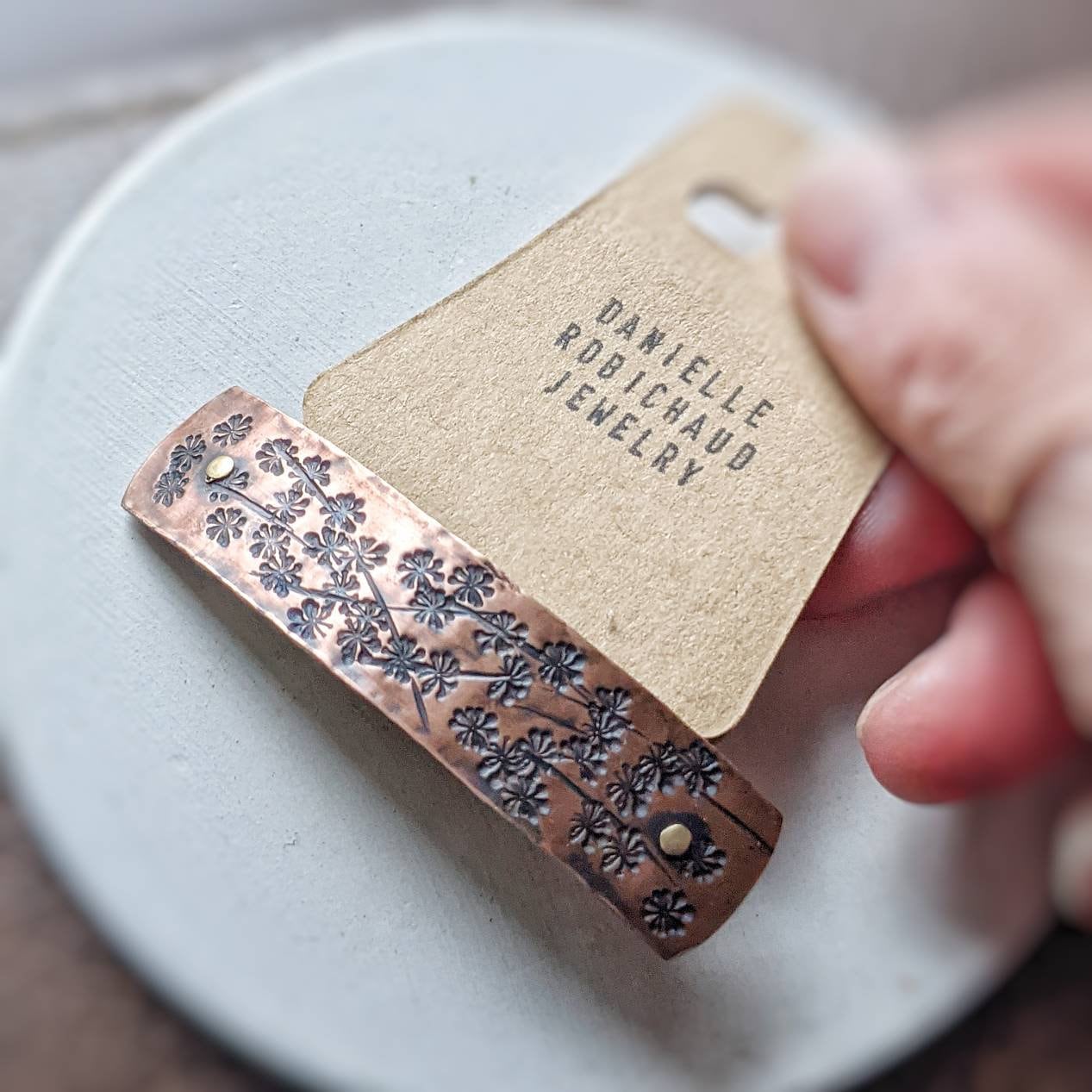 Artisan Hair Clip - Etsy