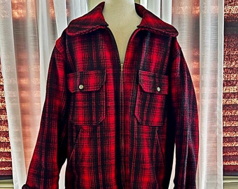 Vintage 1950's Woolrich Woolen Mills Hunting Jacket Mens