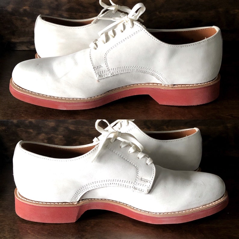 50s white shoes
