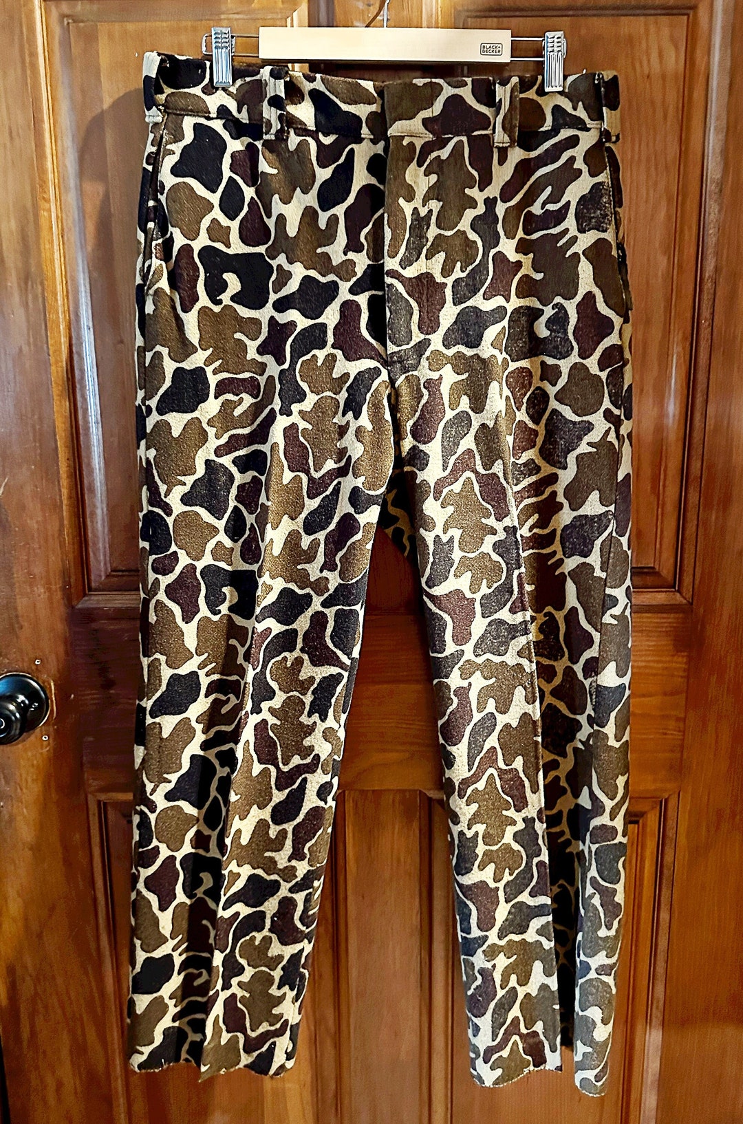 Vintage Woolrich Duck Camo Pants, 100 Wool Hunting Pants, Size 34 Etsy
