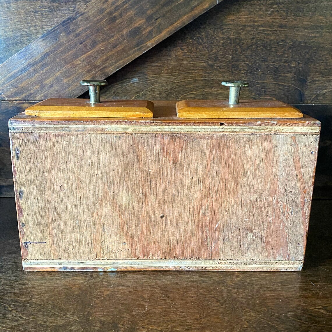 Sewing box wood, S