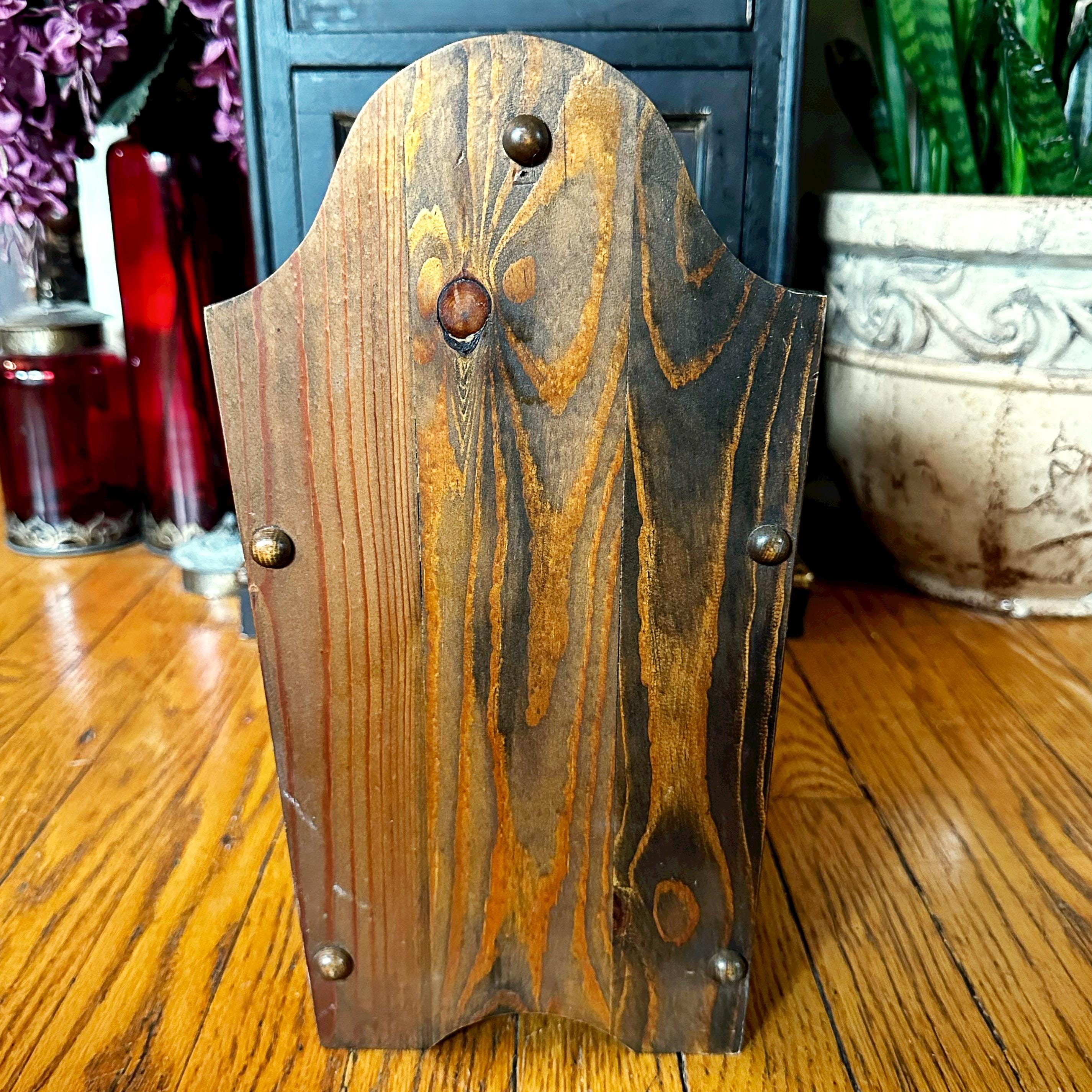 Vintage Wood Magazine Rack: Mid-century Home Decor - Etsy