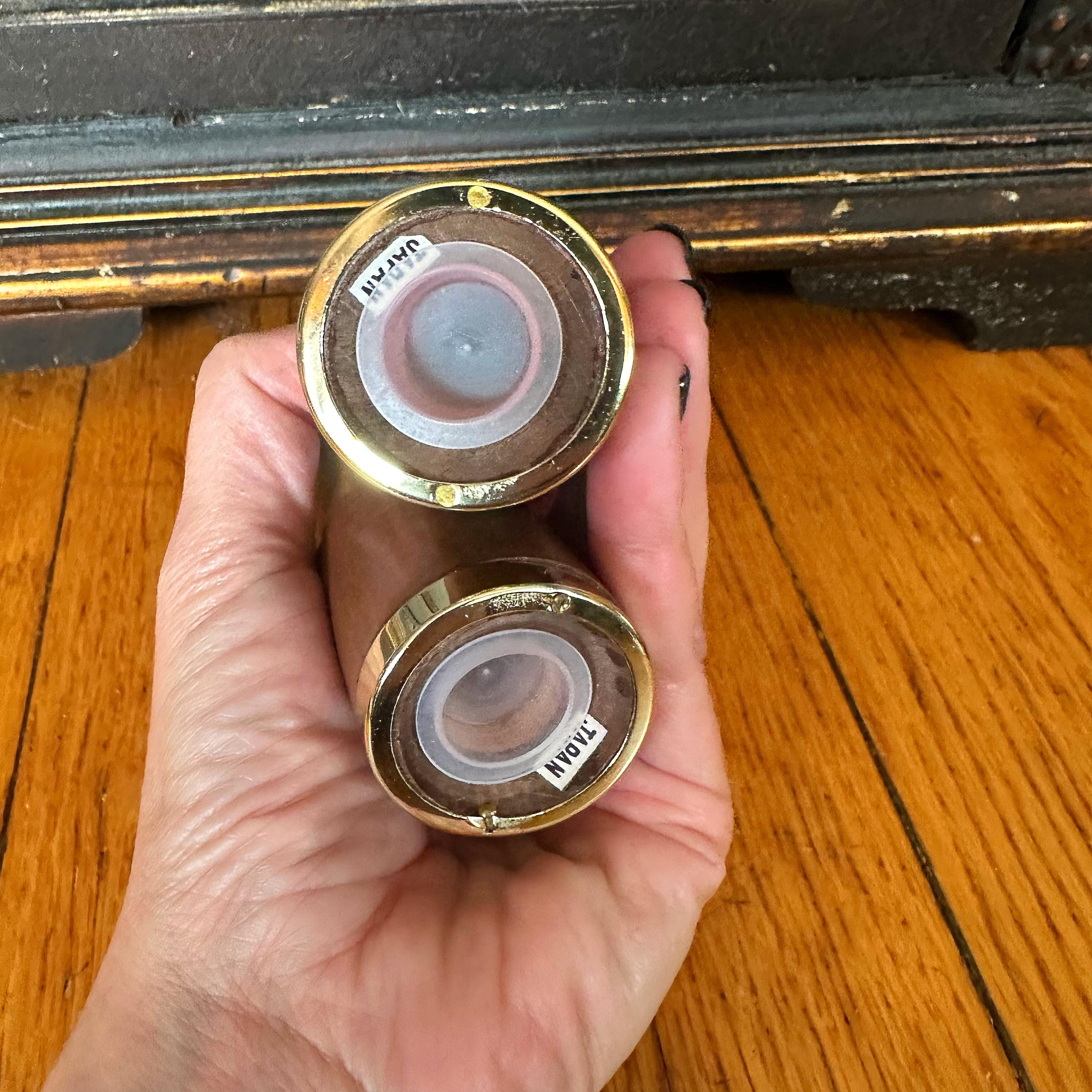 Mid Century Modern Salt and Pepper Shakers in Their Original Box
