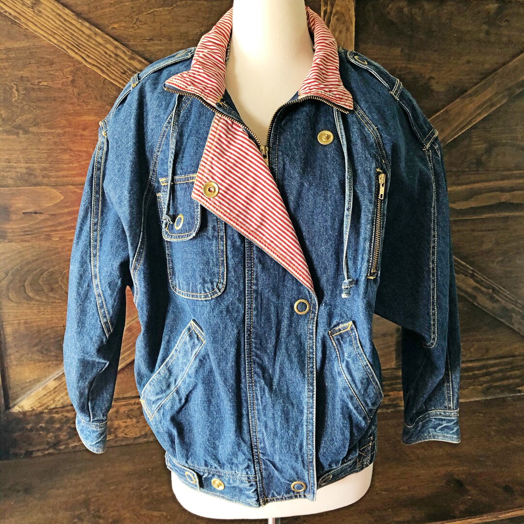 Sergio valente jean jacket best sale