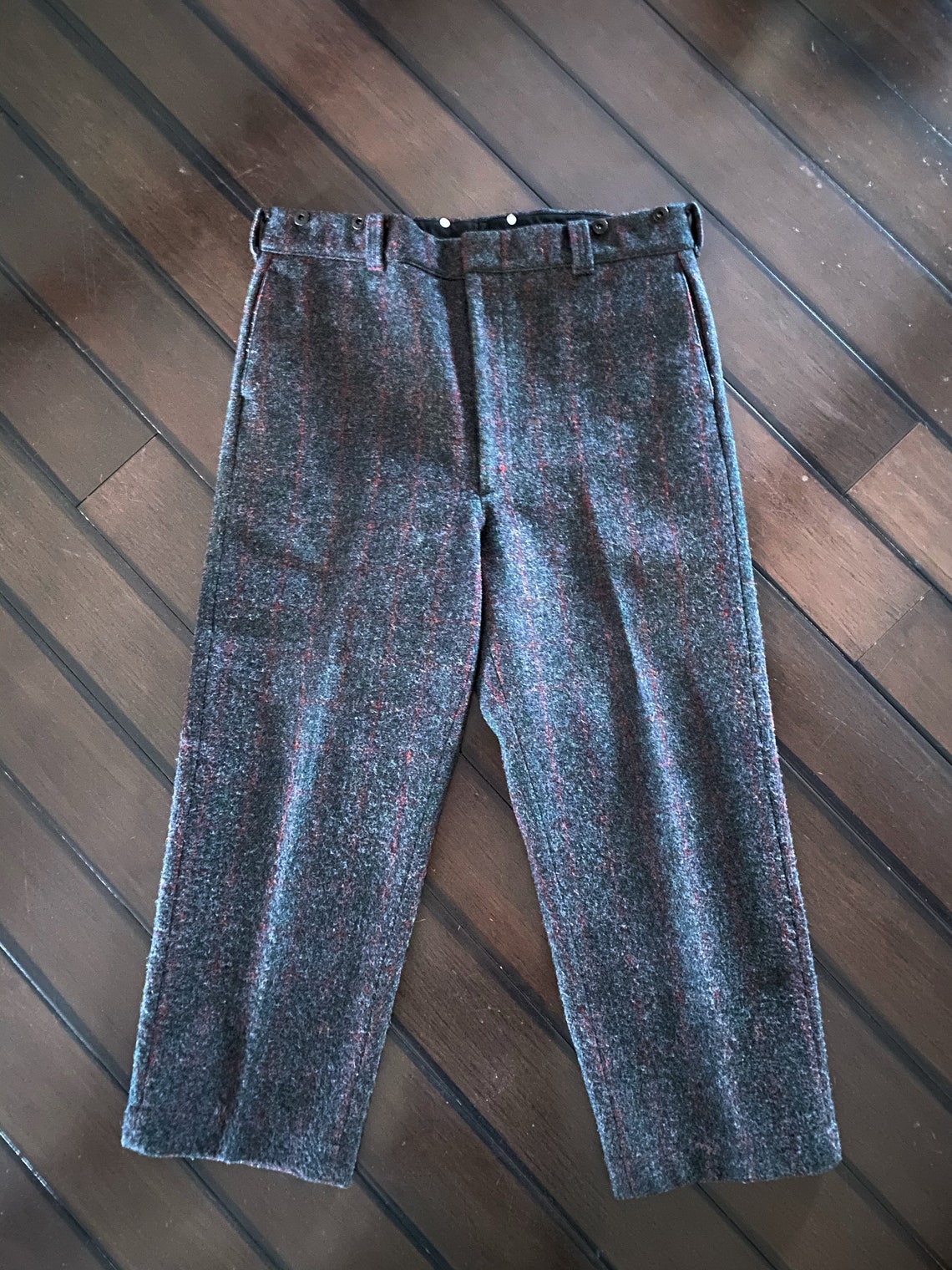 Vintage Woolrich men's pants wool men's pants | Etsy