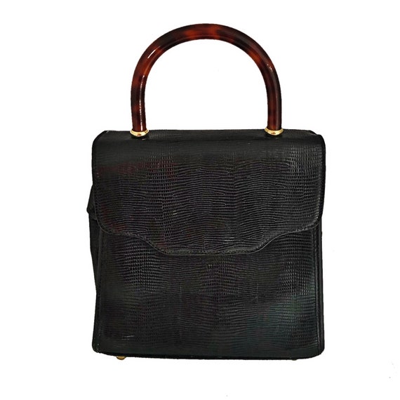 BRAHMIN Melbourne Collection Mini Asher Crocodile-Embossed Tasseled Tote Bag  | Dillard's