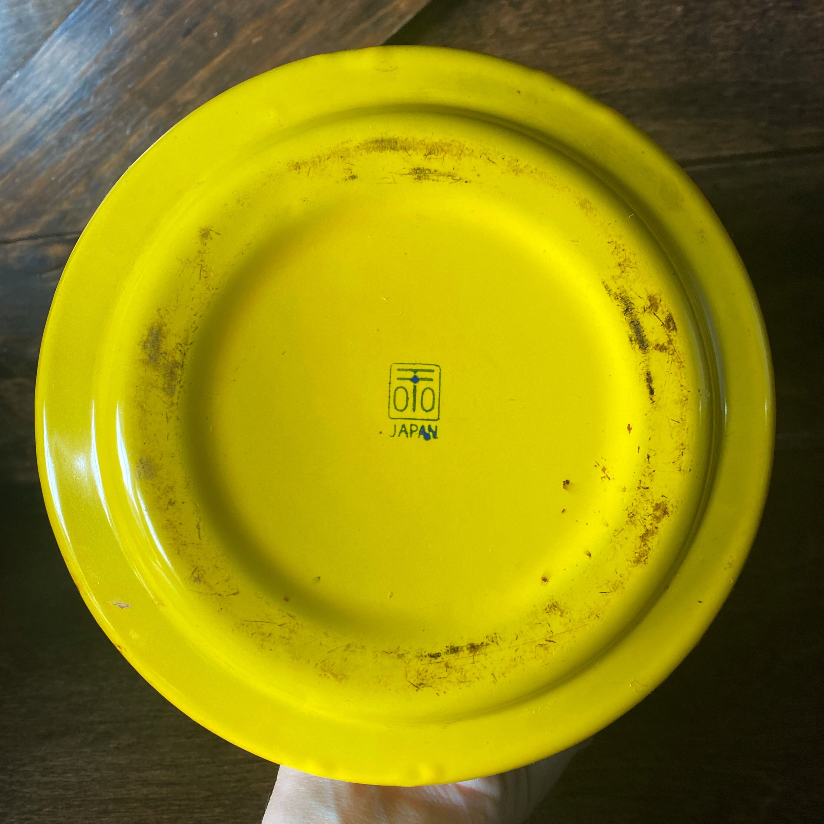 Vintage Enamelware Tea Kettle Yellow Enamel Teapot Vintage Etsy