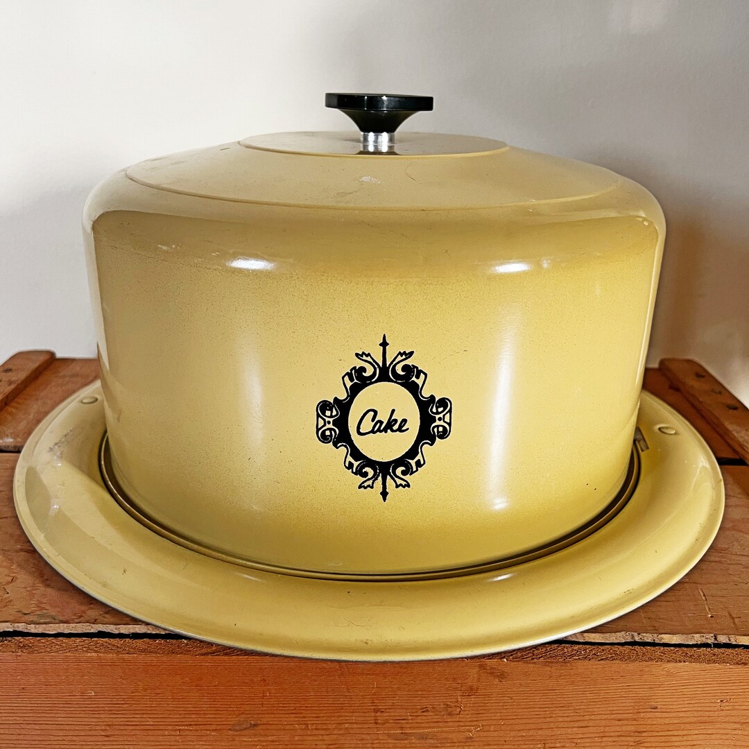 Vintage Cake Carrier, Vintage Kitchen Decor, 1960's Kitchenware Etsy