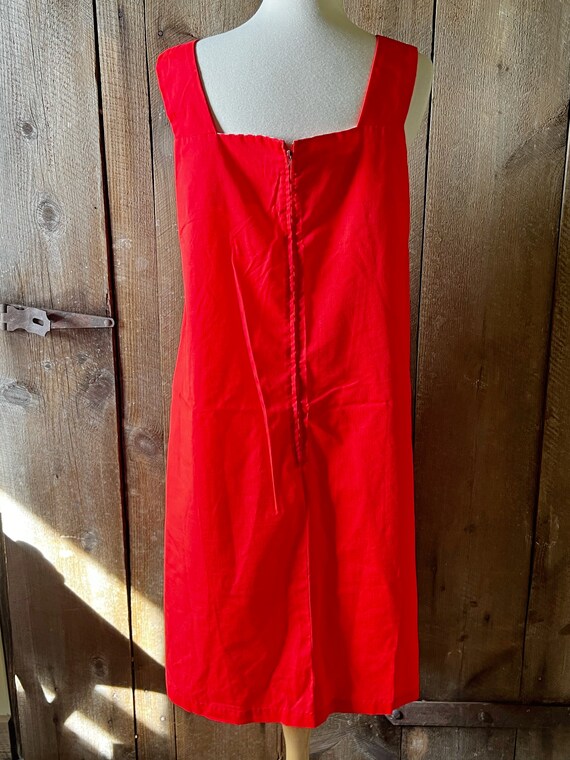 Vintage housedress, summer dress, gingham detail,… - image 6