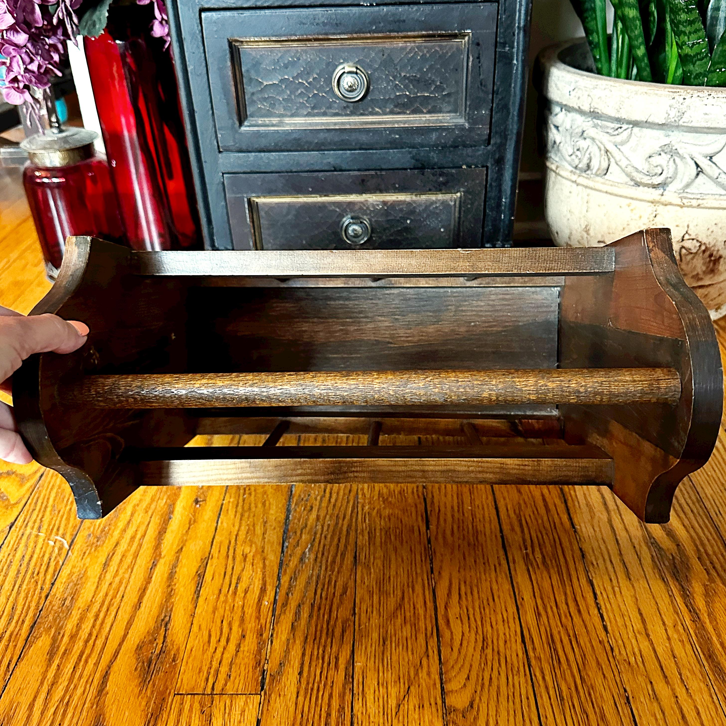 木製ラック・ウッドラック vintage magazine rack mid-century Vintage Wood Magazine Rack: Mid-century Home Decor - Etsy