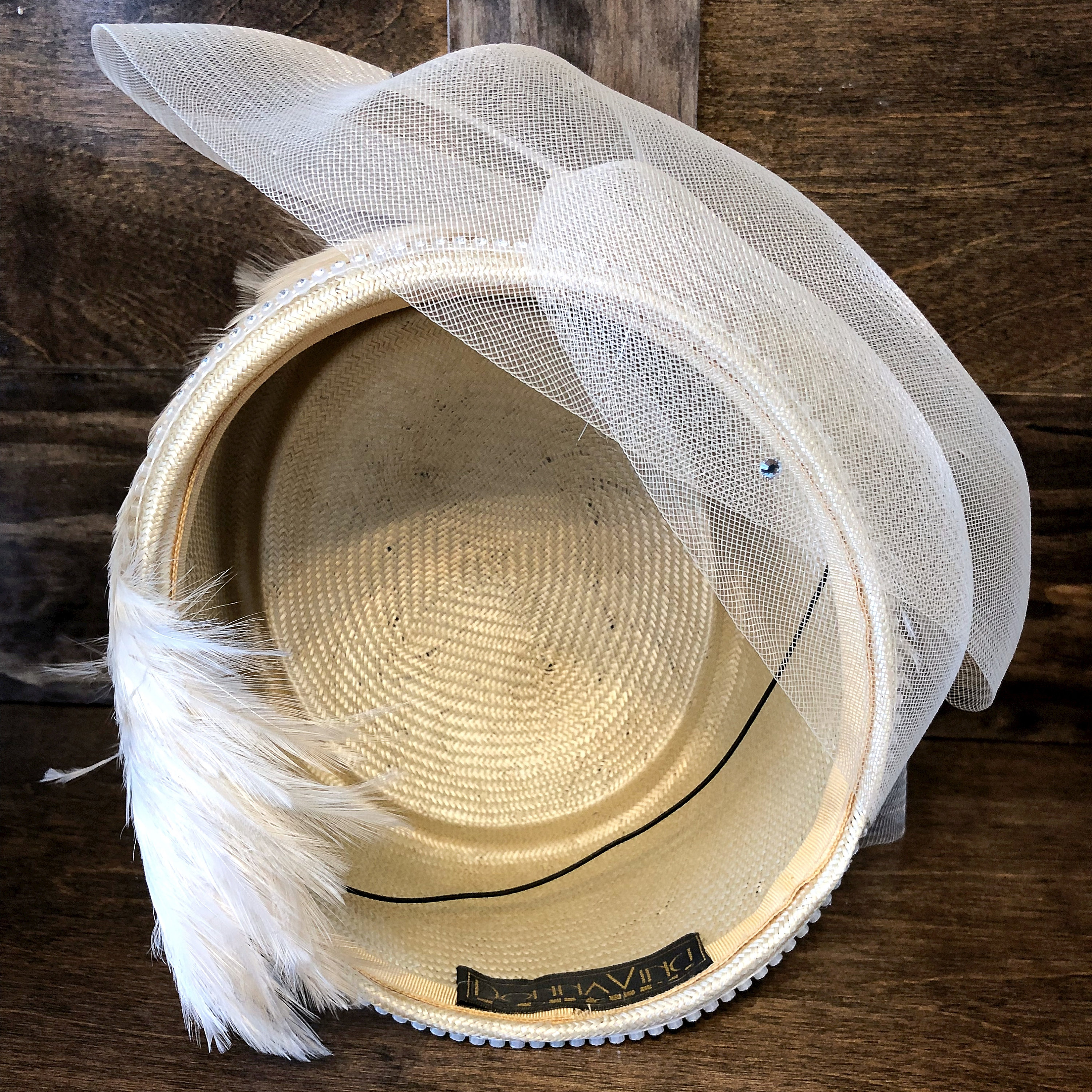 Vintage Donna Vinci Couture Fascinator Hat: Rhinestone  display picture 2