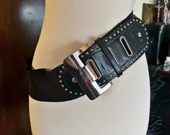 GUESS Vintage Multi Strap Leather Belt Guess vintage belt - Gem main image 4
