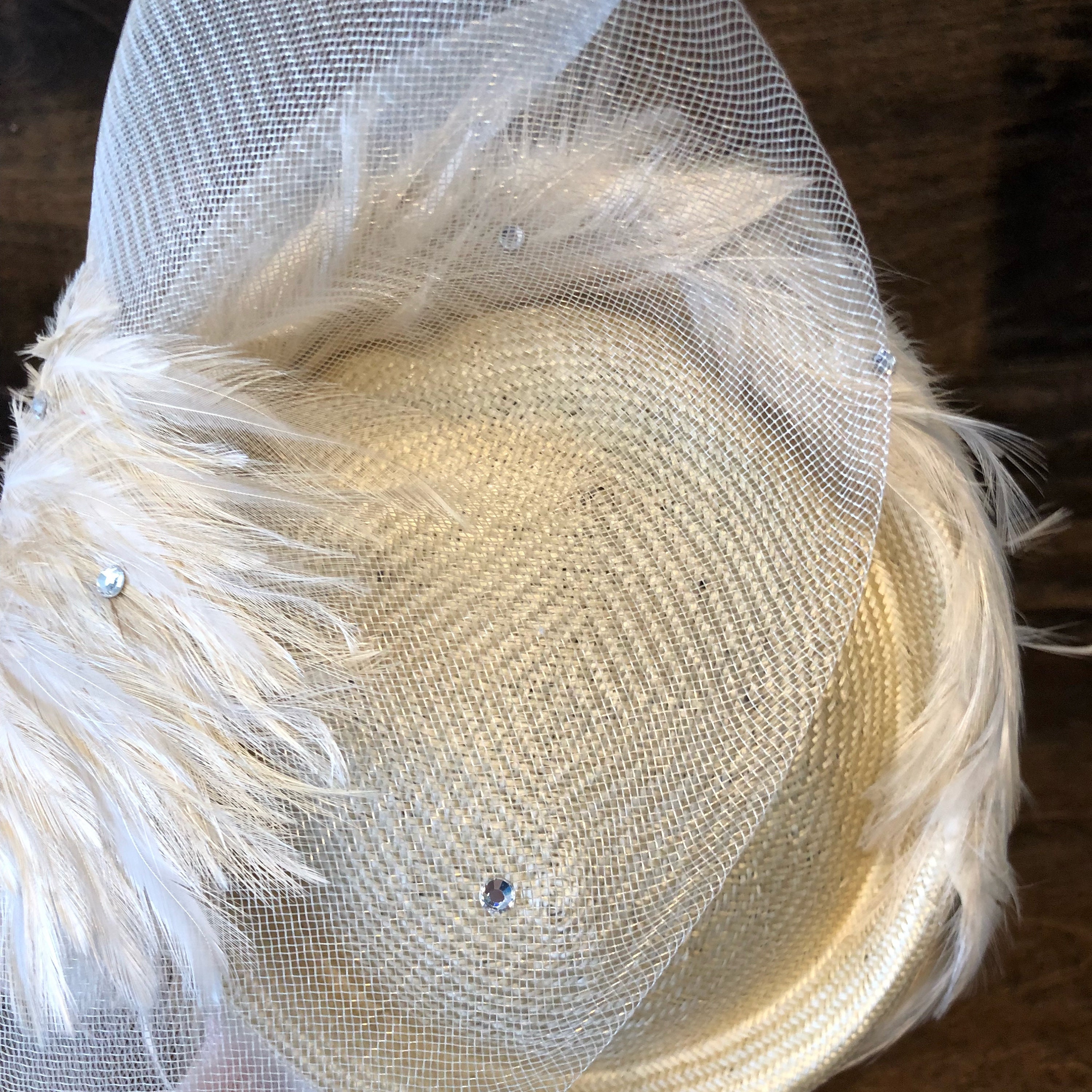 Vintage Donna Vinci Couture Fascinator Hat: Rhinestone  display picture 1