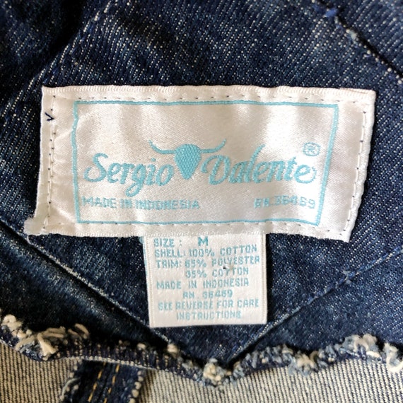 Vintage denim jacket by Sergio Valente, 1980's je… - image 8