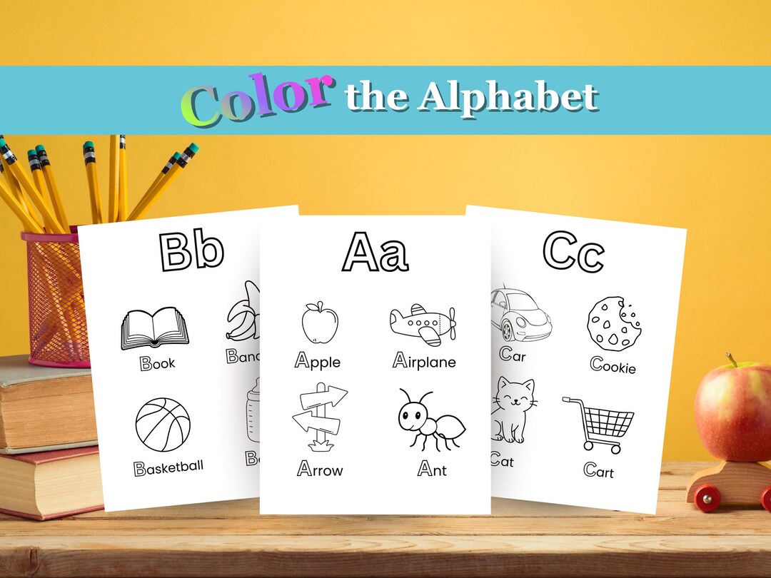 Alphabet Coloring Pages for Kids | 26 Printable ABC Coloring Sheets ...