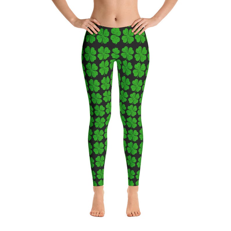 green leggings for st patricks day