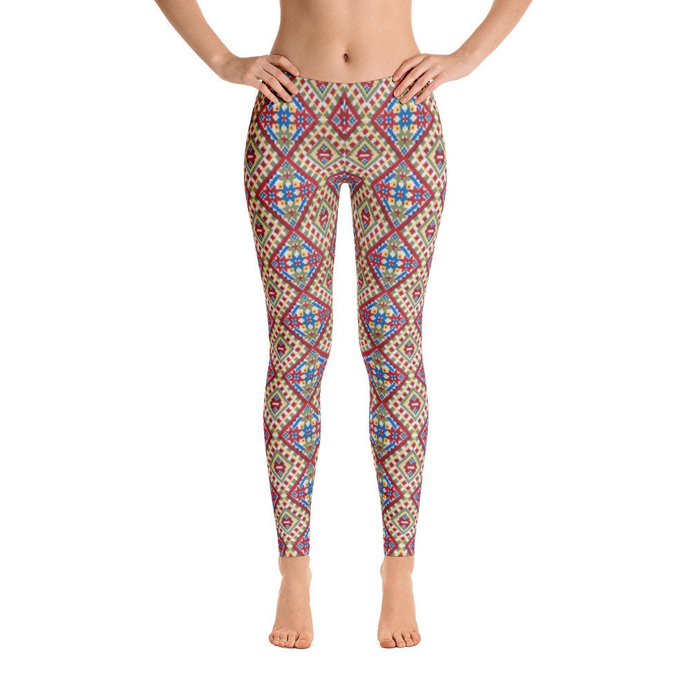 Buy Geometric Leggings Triangle Yoga Pants Hipster Leggings for Girls and Women Leggings Printed Leggings Yoga Leggings Pattern Printed Leggings Online in India Etsy