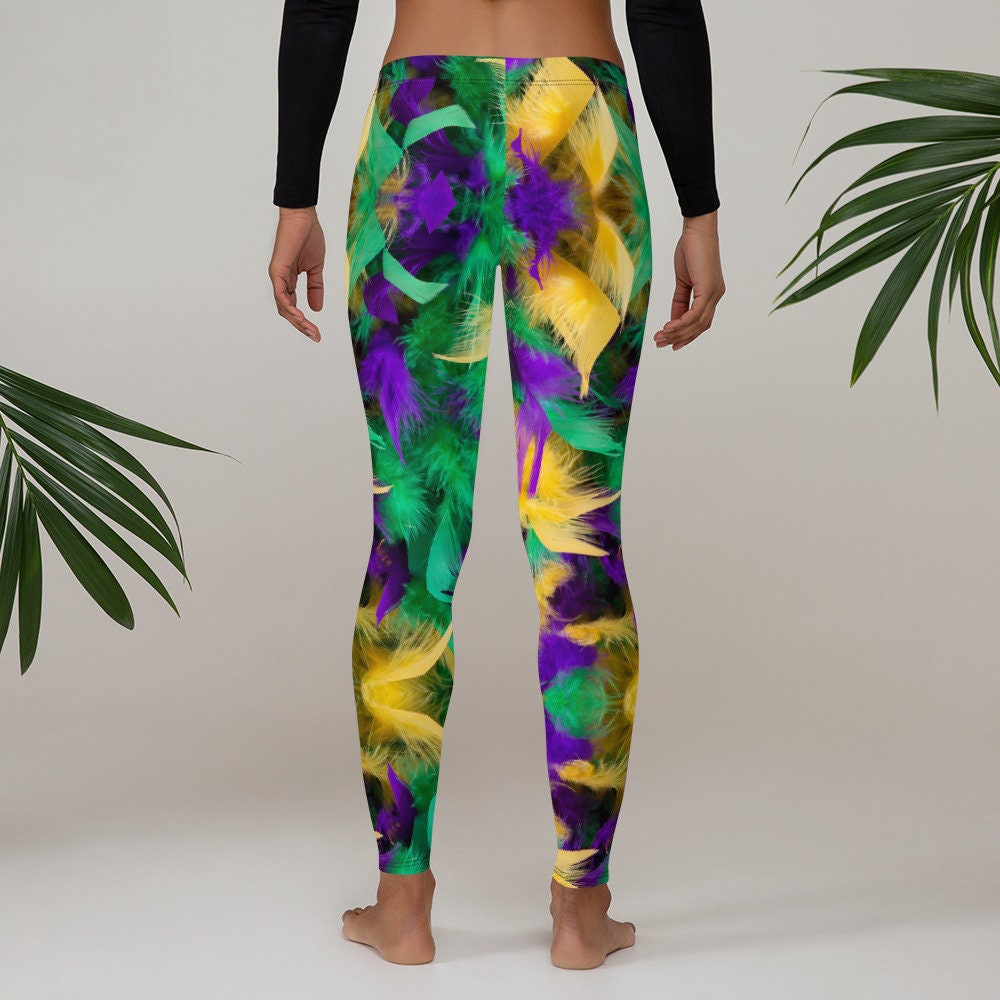 leggings for mardi gras