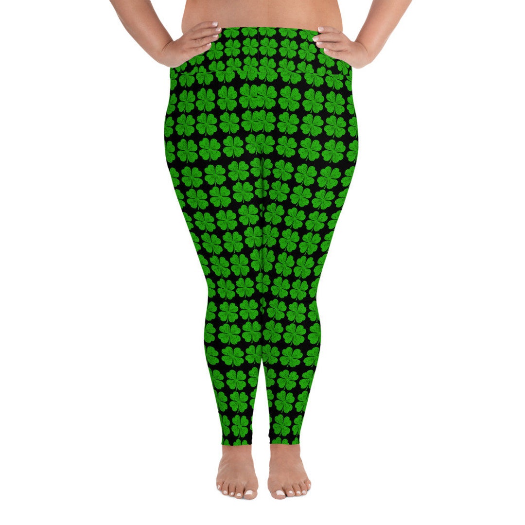 Patrick's Day Leggings, Plus Size Leggings, 2x, 3x, 4x, 5x, 6x